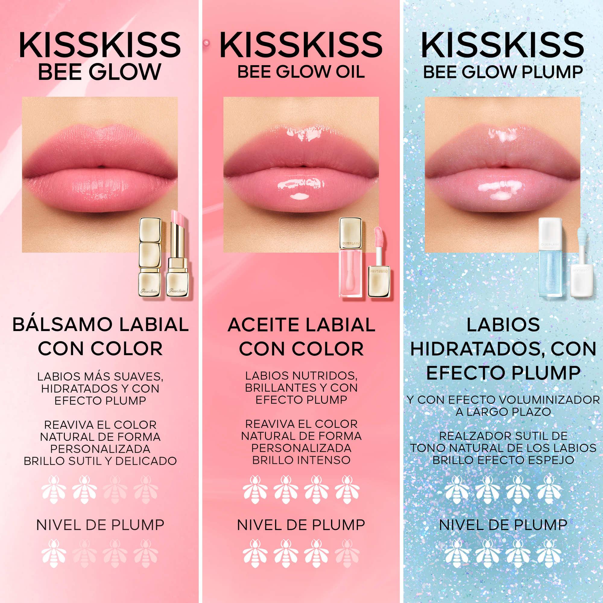 KISS KISS BEE GLOW PLUMP (BRILLO DE LABIOS VOLUMINIZADOR)